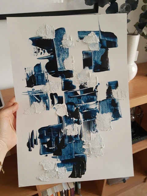 Modern abstract,30:42cm,acrylic,paper