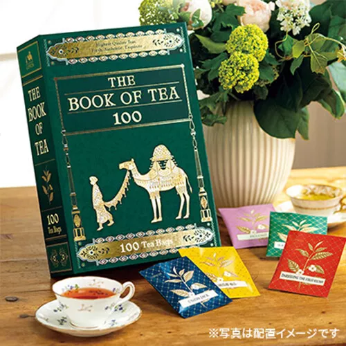 Lupicia THE BOOK OF TEA 100 tea bag Black tea, green tea, rooibos tea gift pack