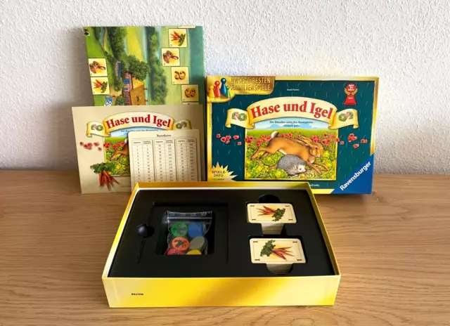 Hase und Igel Brettspiel Spiel des Jahres 1979 Ravensburger - vollständig - gut