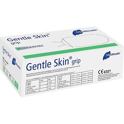 Guantes de látex talla L Meditrade Gentle Skin GRIP 1221 GRIP-L