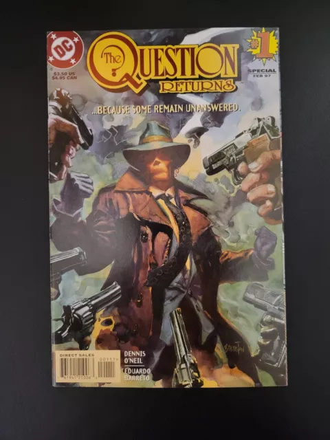 The Question Returns #1 Because Some Remain Unanswered! DC Comics 1997 NM-