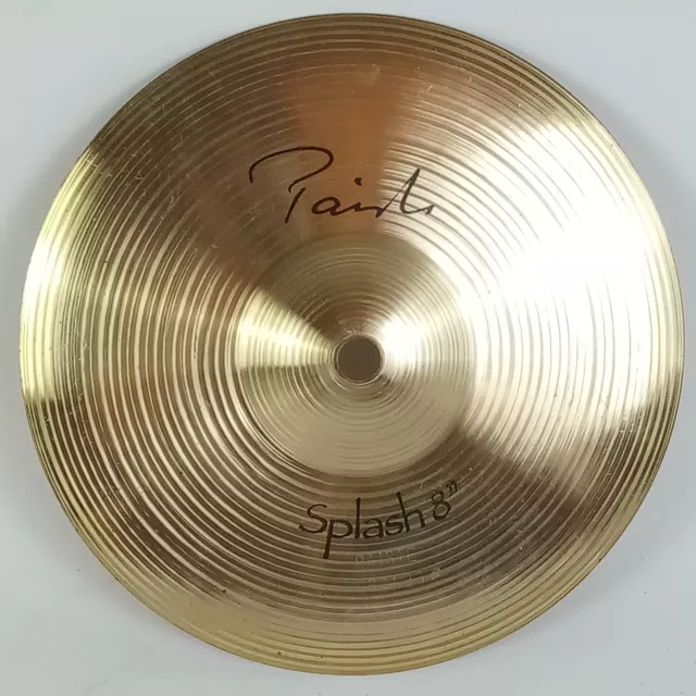 Paiste 8 " 153g Signature Éclaboussure Cymbale B15 Bronze Alliage Excellent État