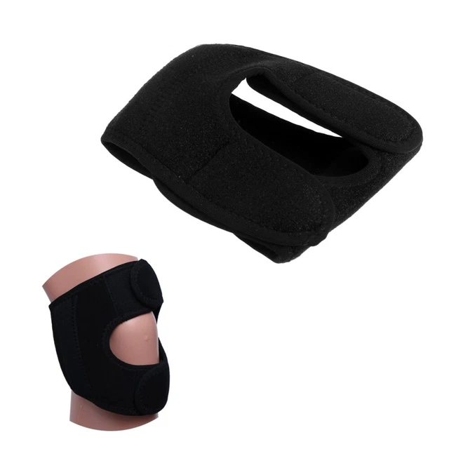 1 pezzo SBR Gomma Elastica Patella Brace Ginocchia Cintura Sport Sicurezza Ginocchio