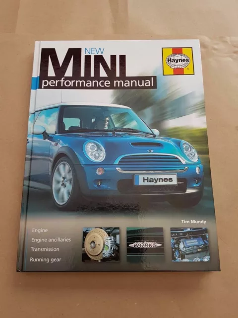 Haynes New Mini Performance Manual by Tim Mundy (Hardback Book, 2008).