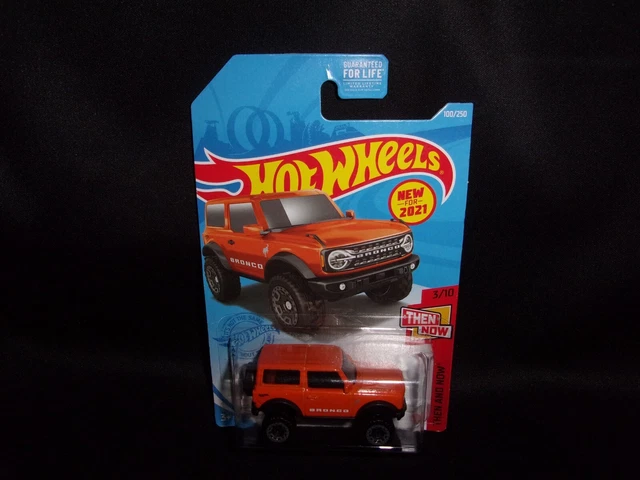 Hot Wheels BAJA BLAZER 2022 Serie 8/10 – Custom Ford Bronco 74/250 Nero In Scala 1:64