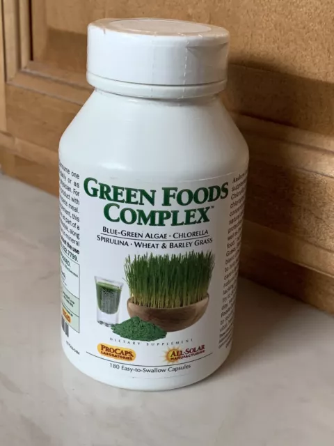 Andrew Lessman Green Foods Complex 180 capsules exp 04/30/25 Pro Caps Labs Andrew Lessman Green Foods Complex 180 capsules exp 04/30/25 Pro Caps Labs
