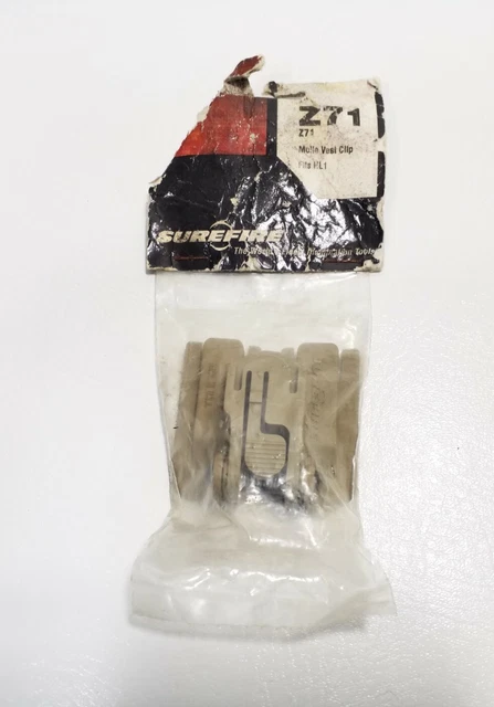 Original SureFire Z71 Molle Vest Clip (for use with HL1 Lights) NEW in PACKAGE