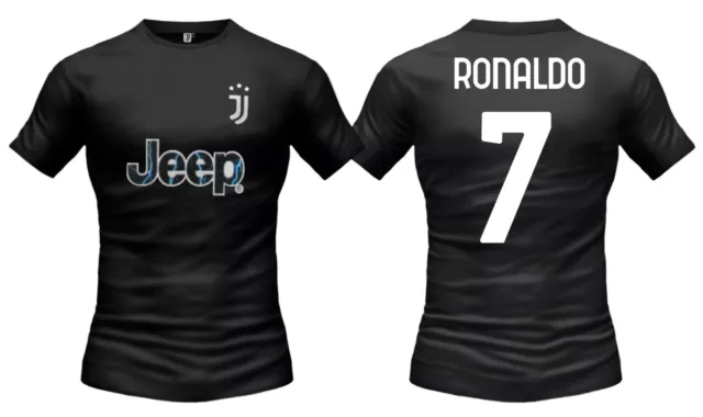 Maglia Ronaldo Juventus Away 2023 2022 ufficiale Juve Trasferta nera CR7