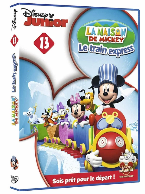 DVD La Maison de Mickey Le Train Express N°13 Neuf sous blister ( envoi en suivi