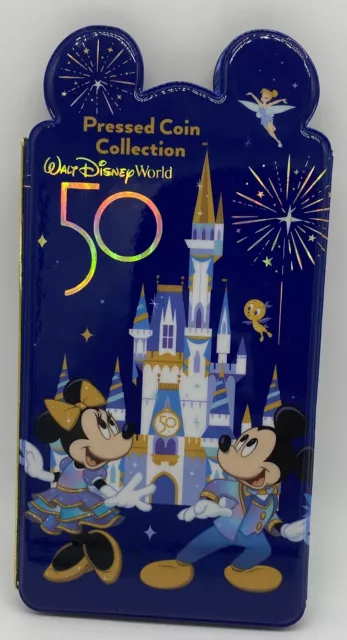 Disney World Mickey & Friends 50th Anniversary Pressed Coin Penny