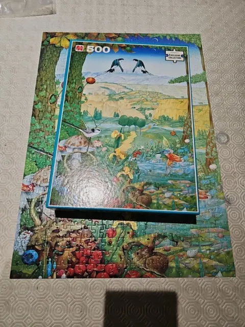 wh smith 500 piece jigsaw puzzles Natures Dream Robert Howe Made Twice