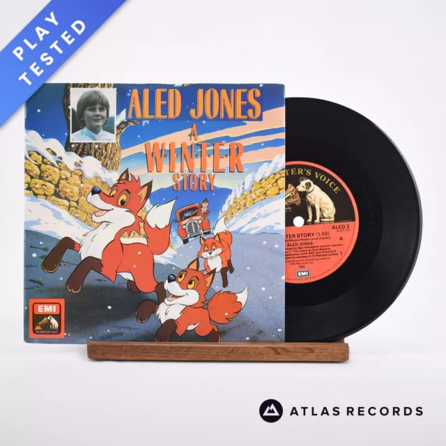 Aled Jones - A Winter Story - 7" Vinyl Record - VG+/VG+