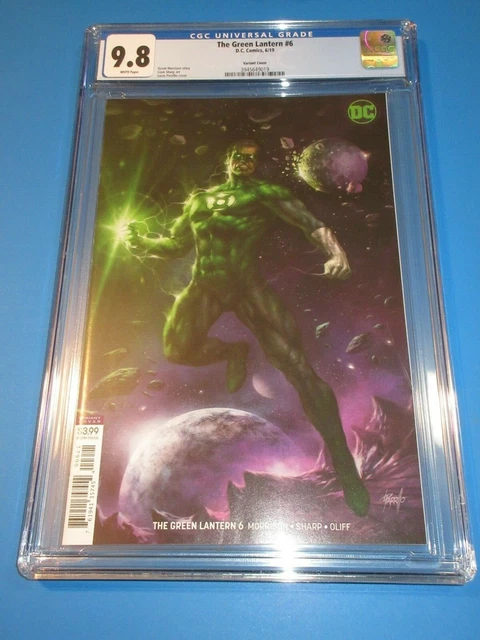 Green Lantern #6 Parrillo Variant CGC 9.8 NM/M Gorgeous Gem wow
