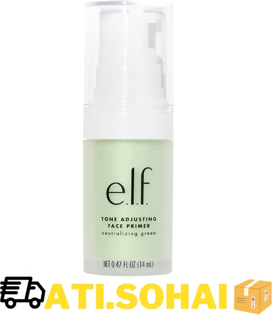 E.l.f Primer Viso Verde Neutralizzante Regolazione Tono Nuovissimo Sigillato In Scatola