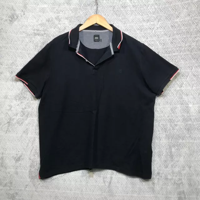 BRICE POLO HOMME Taille XXL t shirt noir manches courtes tee TBE rouge EUR 11 95 PicClick FR