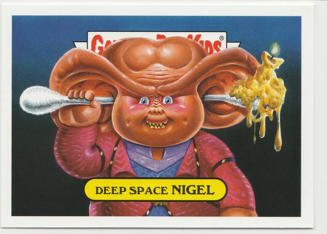Garbage Pail Kids Deep Space Nigel #14a Star Trek 2019 We Hate the '90s GPK 0073