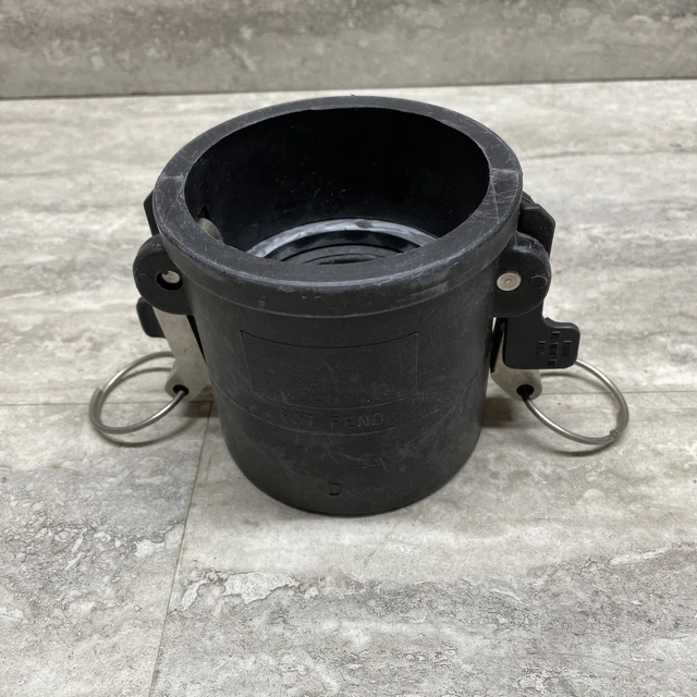 Bee Valve 300-D 3” Style D Cam Lock / Cam & Groove Polypropylene Fitting