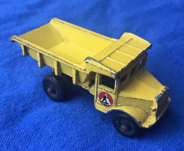 1960s Lesney Matchbox MOKO 6B Euclid Quarry Truck 1:87 die-cast model.