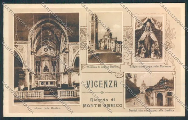 Vicenza Monte Berico cartolina RB4072
