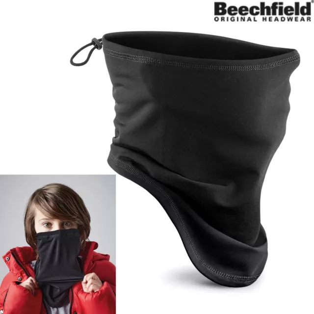 Beechfield Junior Softshell Sports Tech Neck Warmer B320B - Breathable Windproof