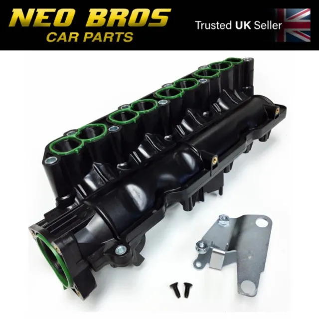 Intake Inlet Manifold with Swirl Flaps for Saab 9-3 1.9 TTiD Z19DTR 55231588