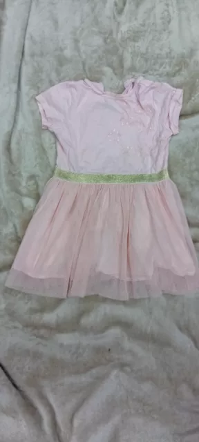 Next pretty pink dress age 3 to 4