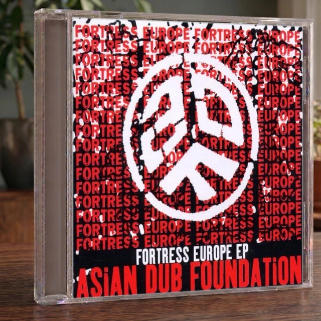 ASIAN DUB FOUNDATION FORTRESS EUROPE (H1) 3 Track CD Single plus