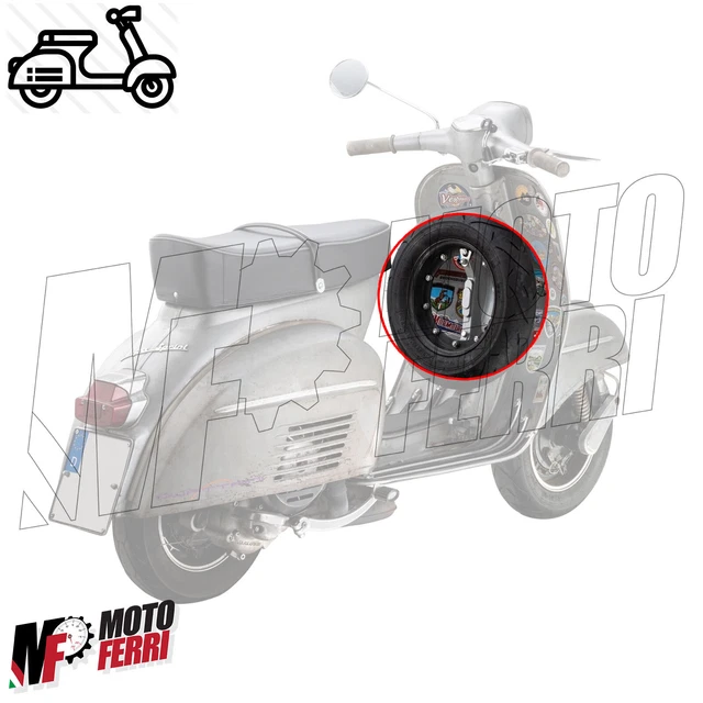 thumbnail image 2 of FRT Floating Clutch Cable Log Holder For Vespa 50, Special, 90, 125 ET3 2 of 4