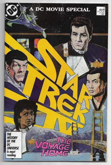 A DC Movie Special #2 Star Trek IV The Voyage Home Complete Story FN/VFN (1987)