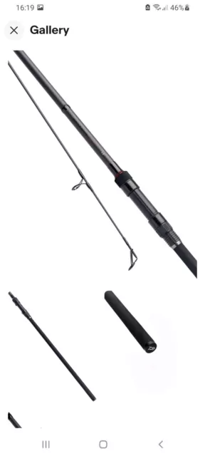 PAIR OF 2021 MODEL Daiwa Black Widow Carp Fishing Rods 12ft 3LB £75.00 -  PicClick UK
