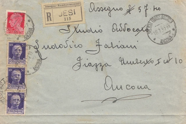 Italia: 1932: Jesi IN Base Ancona