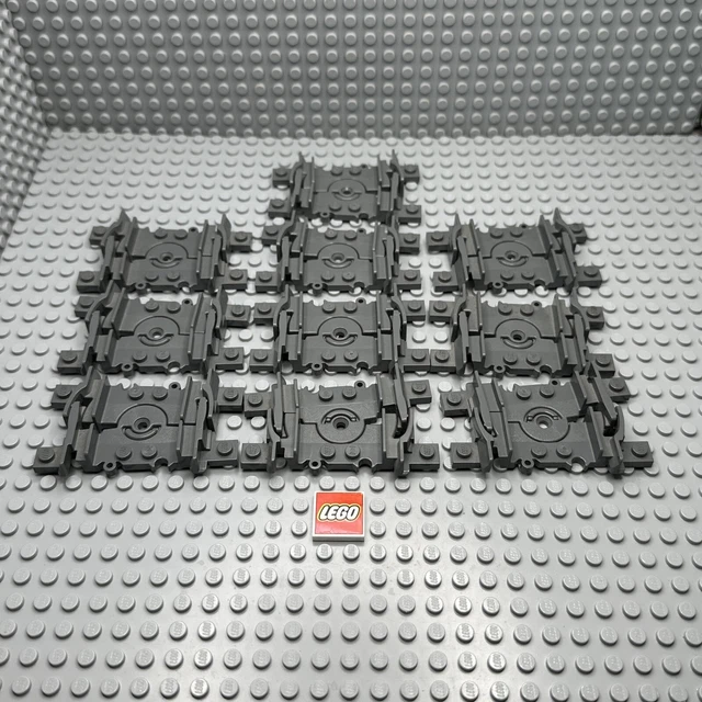 LEGO® Rail Flex RC 88492c00 New Dark Grey Dark Bluish Gray 10-Piece