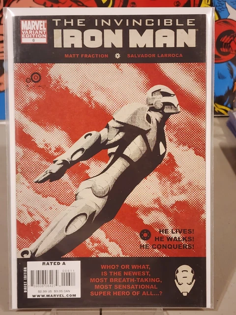 Invincible Iron Man #6 Aja Variant 9.0-9.2