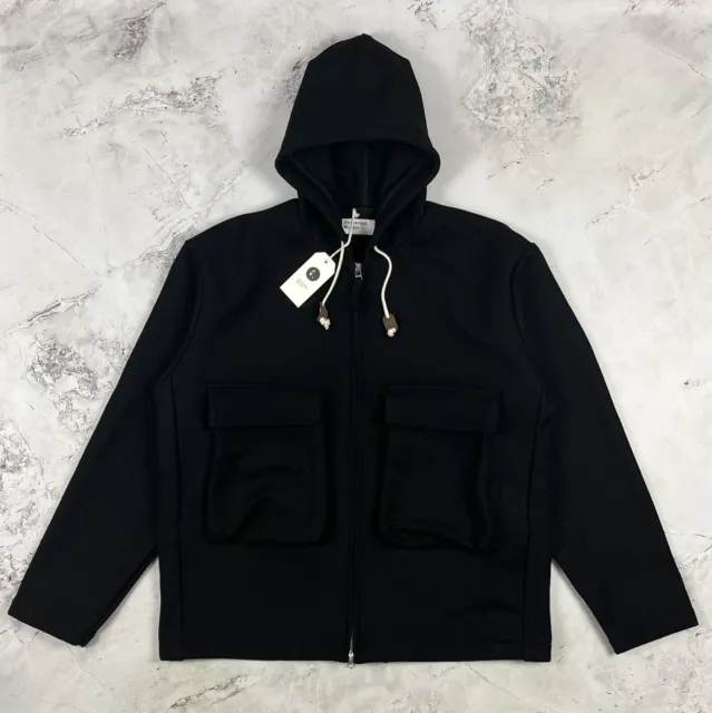 Universal Works ‘Hangout’ Black Wool Blend Jacket Size XL *BNWT* NEW RRP: £325