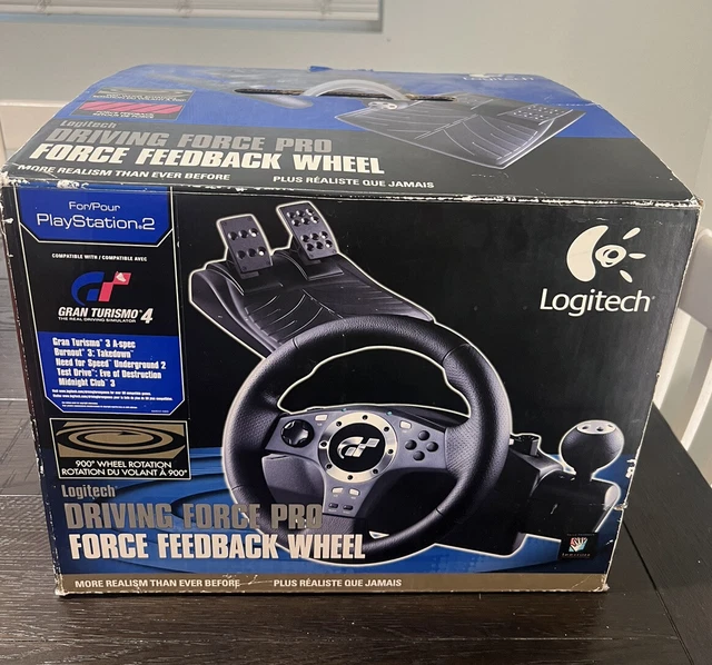 Logitech PS3 Driving Force Wireless Steering Wheel (PlayStation 3) CIB