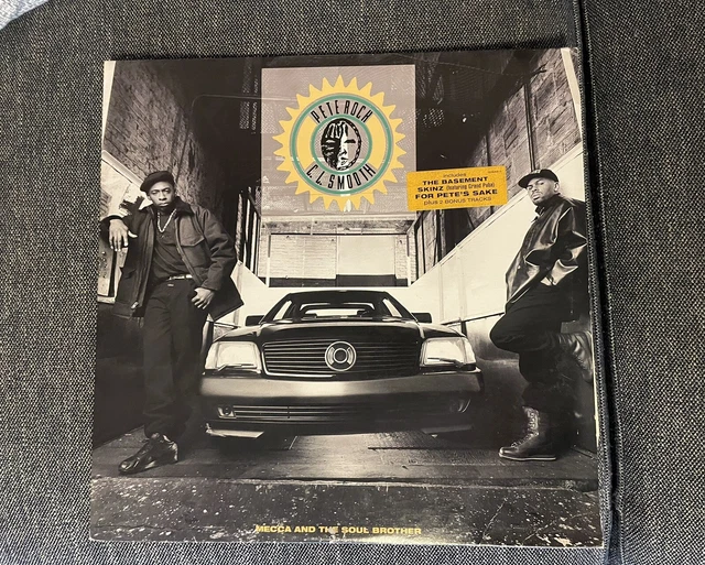 PETE ROCK & C L Smooth Mecca & The Soul Brother 2 Lps Promo **£24.