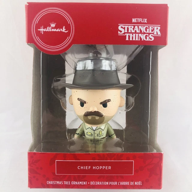 STRANGER THINGS CHIEF Hopper Hallmark 2020 Christmas Ornament