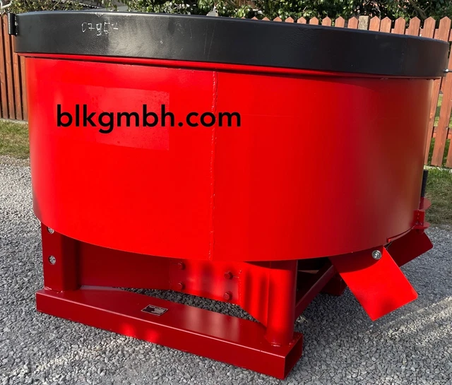 BETONMISCHER MISCHER ZWANGSMISCHER Beton Getreide 1000 Liter Zapfwelle ...