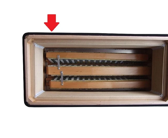 ACCORDION STYRIAN HARMONICA bellows gasket self adhesive 5x4mm 5m