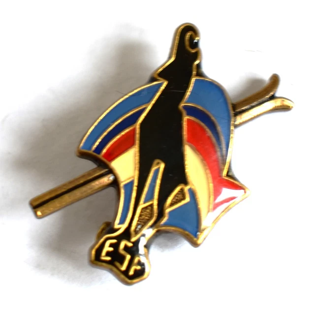 INSIGNE OU MÉDAILLE ÉCOLE DE SKI FRANÇAISE .Le chamois de France EUR 15