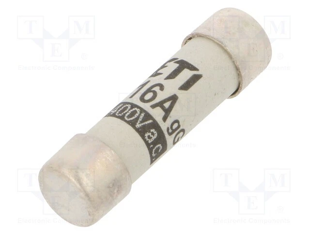 Sécurité : Schmelz Gg 16A 400VAC Cylindrique, Industrie 8x31mm 002610009