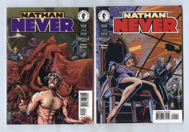 Dark Horse:  3 Complete Series, 18 issues  Digest Size Softcovers  avg. NM  1999
