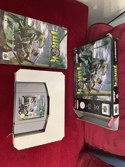 Turok 1, 2, 3 und Rage Wars N64 verpackt mit Handbüchern 100 % funktionsfähig 3