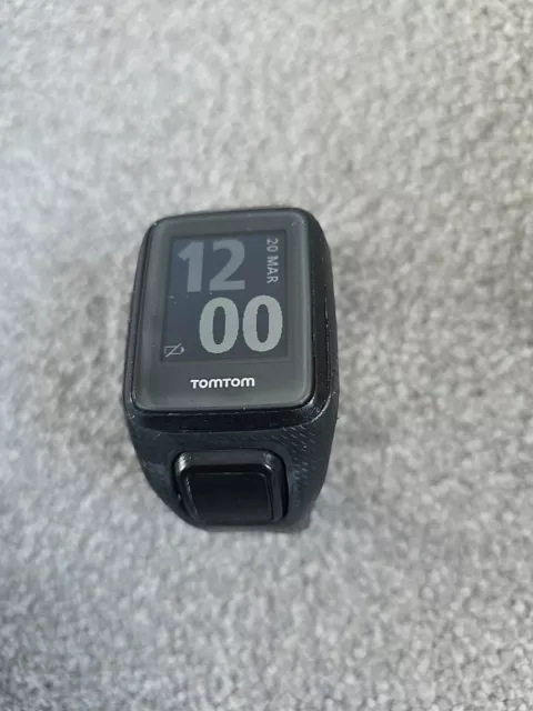 TomTom 4RFM Spark Runner 2 GPS Fitness Watch Bluetooth HR *read Description * RC