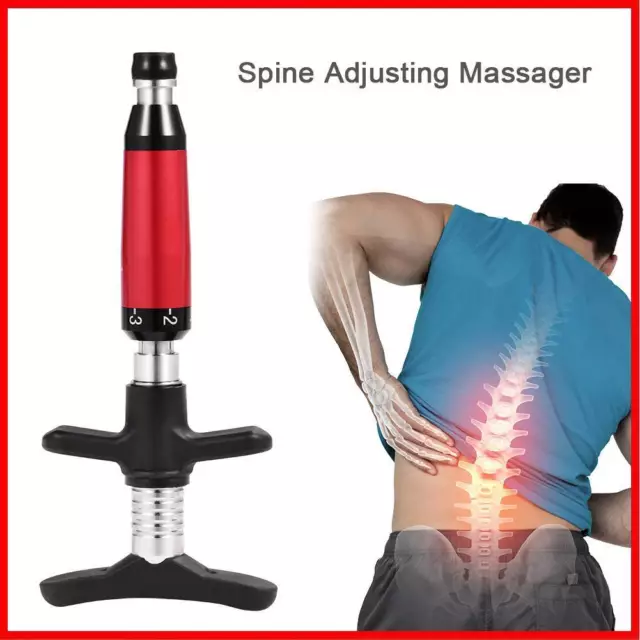 6 Levels Manual Chiropractic Adjusting Tool Activator Spine Body Massager