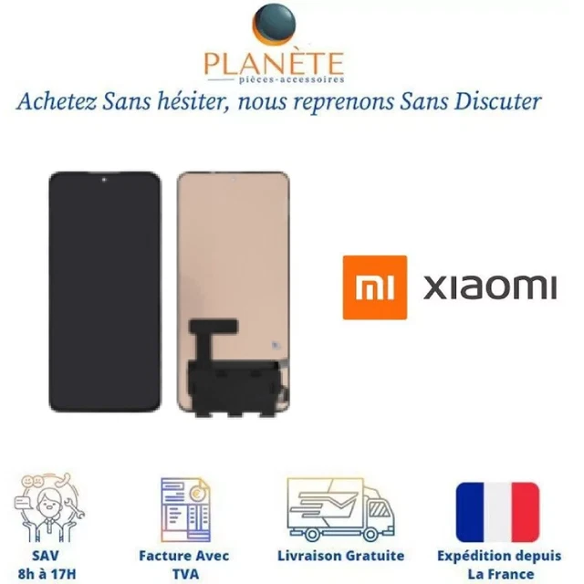 Écran LCD Complet Avec Châssis Pour Xiaomi 13T - Noir - Neuf (ReLife)