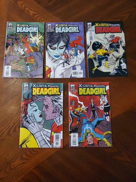Marvel M.k X-Statix Presents Deadgirl Full Set (Lot-320)