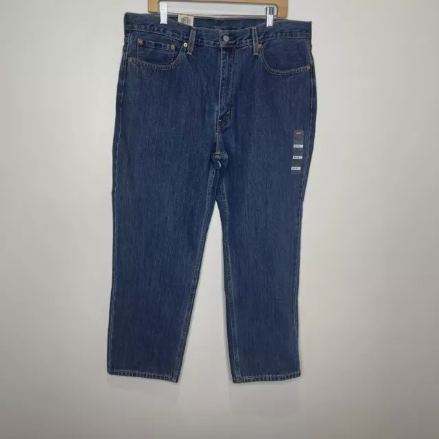 Levis 501 Jeans Button Fly Mens Denim Stonewashed W30 W32 W34 W36 W38