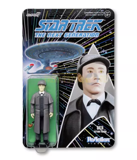 Modellino Super7 Star Trek The Next Generation Wave 3 dati vittoriani