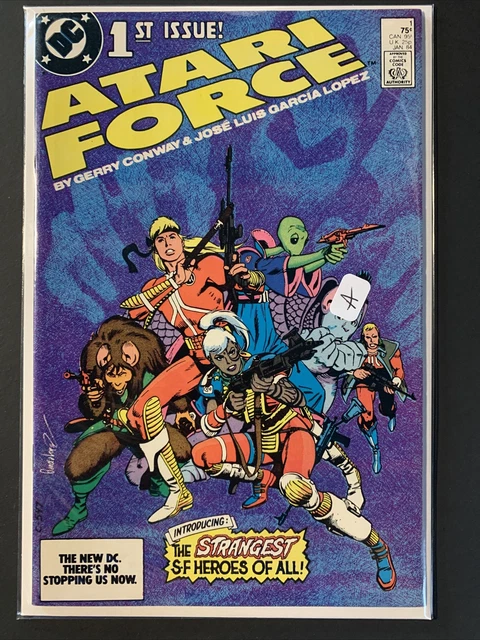 Atari Force #1  1984  DC comics-A